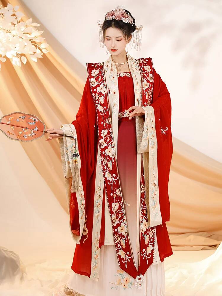 Hanbok Modern Set - زي الملكة الحديثة هانفو للنساء فستان