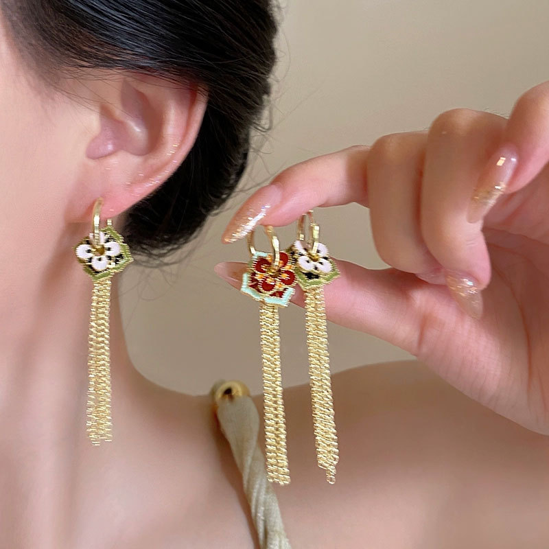 Ethnic Fashion Way - العرقية الصينية الملونة المينا متعددة ارتداء
