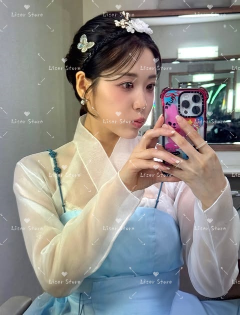 فستان ليزر شورت مودرن هانبوك أ - مراجعة Hanbok Modern Set وسعره