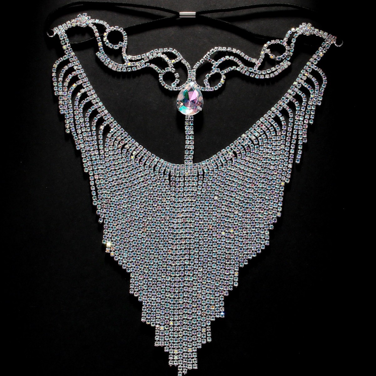 سلسلة وجه بوهيمية فاخرة بشرابا - مراجعة Ethnic Fashion Jewellery وسعره