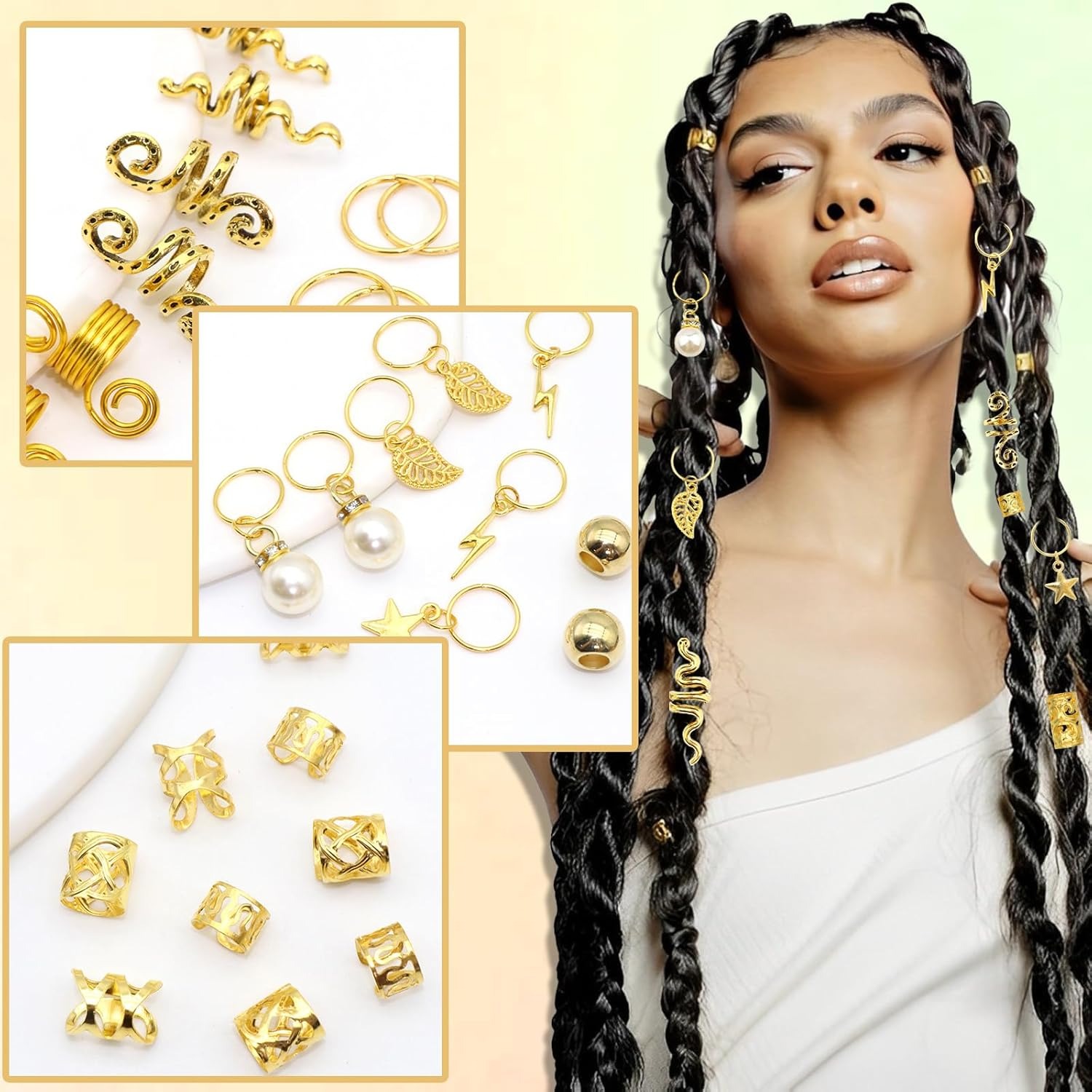 220 قطعة من إكسسوارات الشعر، م - مراجعة Ethnic Fashion Jewellery وسعره