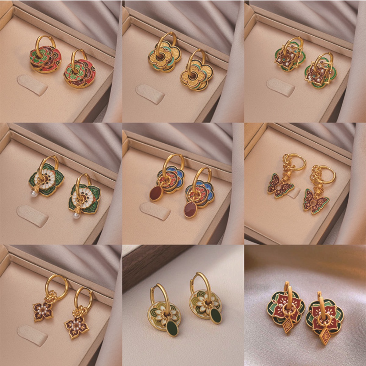 العرقية الصينية الملونة المينا - مراجعة Ethnic Fashion Way وسعره