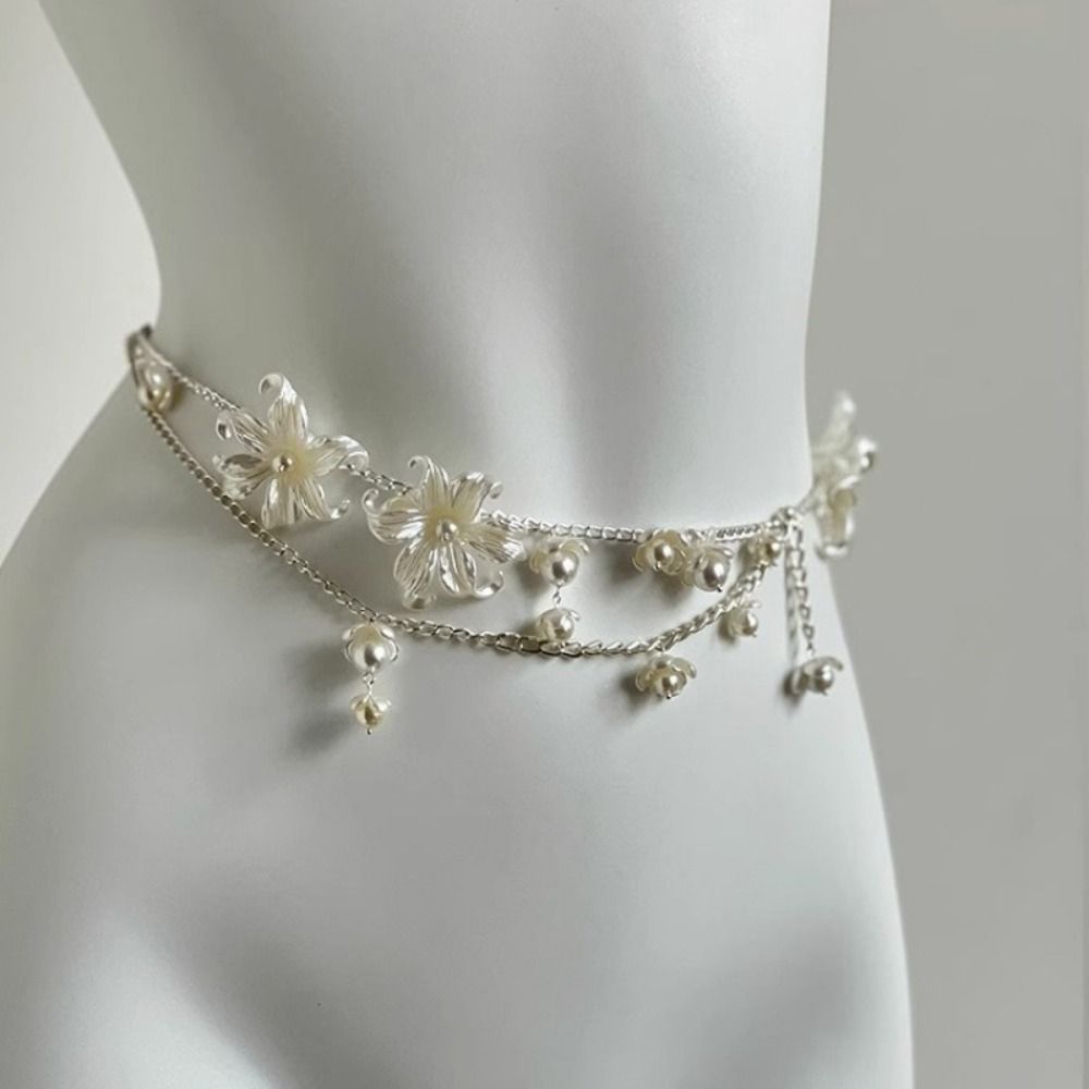 أزياء أنيقة لؤلؤة الخصر سلاسل  - مراجعة Ethnic Fashion Jewellery وسعره