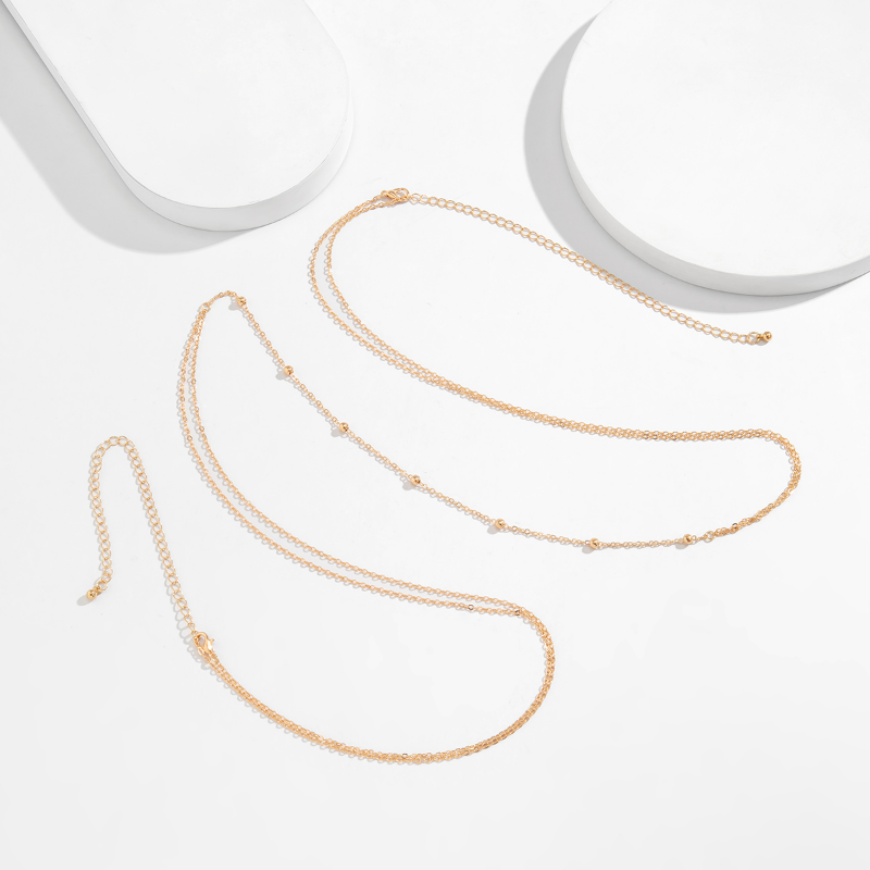سلسلة جسم بسيطة للصدر والبطن ل - مراجعة Ethnic Fashion Jewellery وسعره