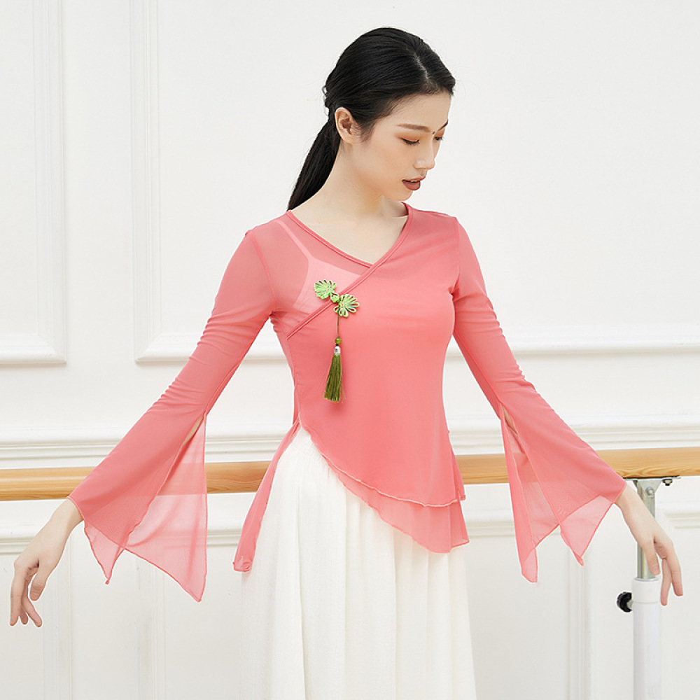 زي رقص كلاسيكي للنساء، بلوزة ش - مراجعة Ethnic Wear In Fashion وسعره