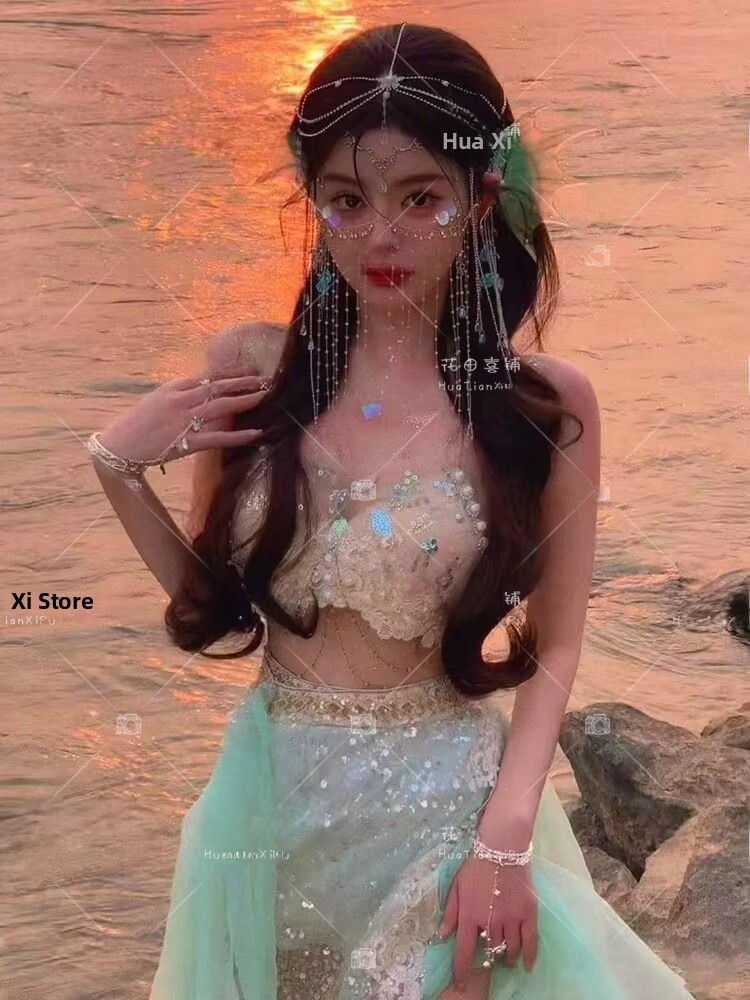 زي الأميرة حورية البحر 2026 ال - مراجعة Ethnic Fashion Definition وسعره